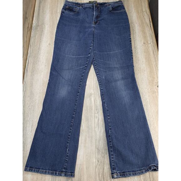 Gloria Vanderbilt Allyson Women's Size 12 Blue Denim Jeans - Picture 1 of 9